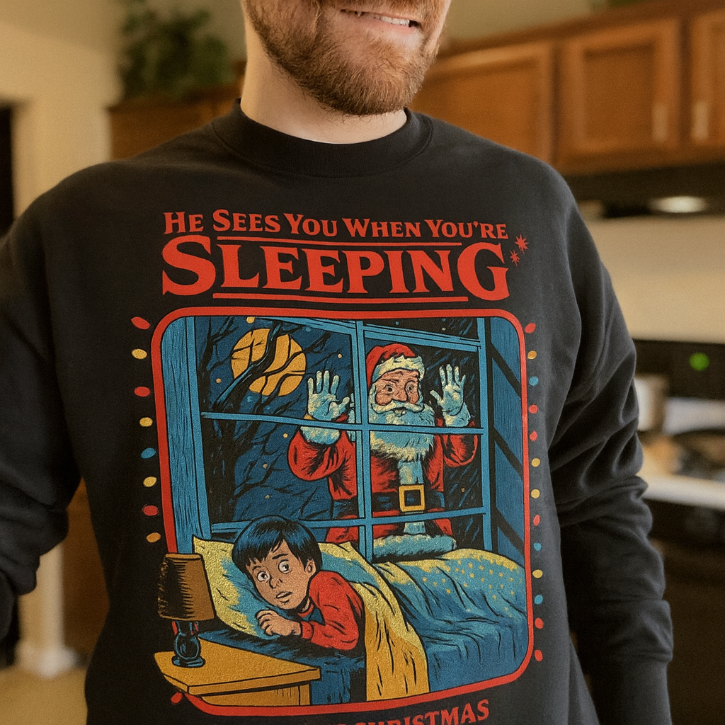 Santa Sees You Christmas Sweatshirt