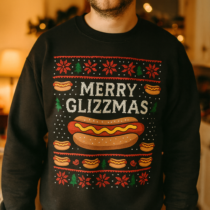 Merry Glizzmas Christmas Sweatshirt