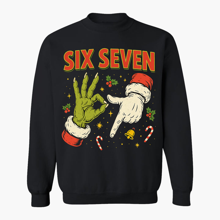 Six Seven Christmas Sweatshirt